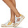Schuhe Damen Sneaker Low Caval SPORT SLASH Weiss / Orange / Blau