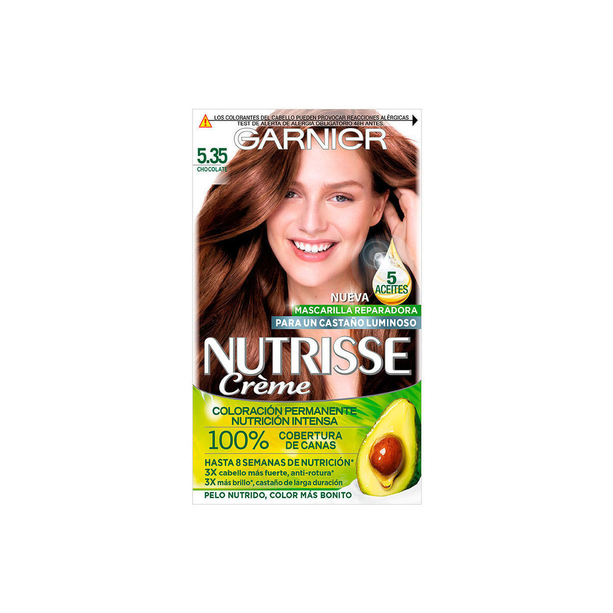 Beauty Haarfärbung Garnier Nutrisse 5.35/58-sequoia 