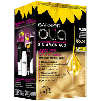 Beauty Haarfärbung Garnier Olia Coloración Permanente 9,30-dorado Caramelo 