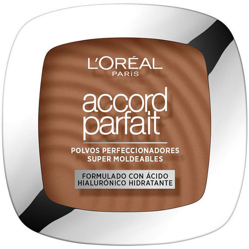 Beauty Damen Make-up & Foundation  L'oréal Accord Parfait Polvo Fundente Hyaluronic Acid 8.5d 