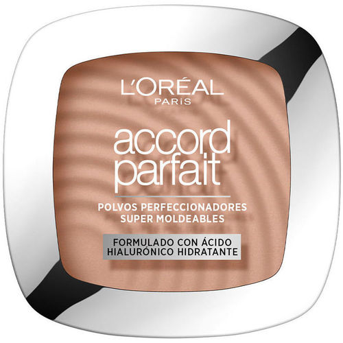 Beauty Damen Make-up & Foundation  L'oréal Accord Parfait Polvo Fundente Hyaluronic Acid 4.n 