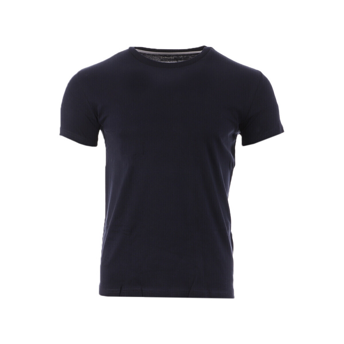 Kleidung Herren T-Shirts & Poloshirts Schott SC-LLOYDONECK Blau