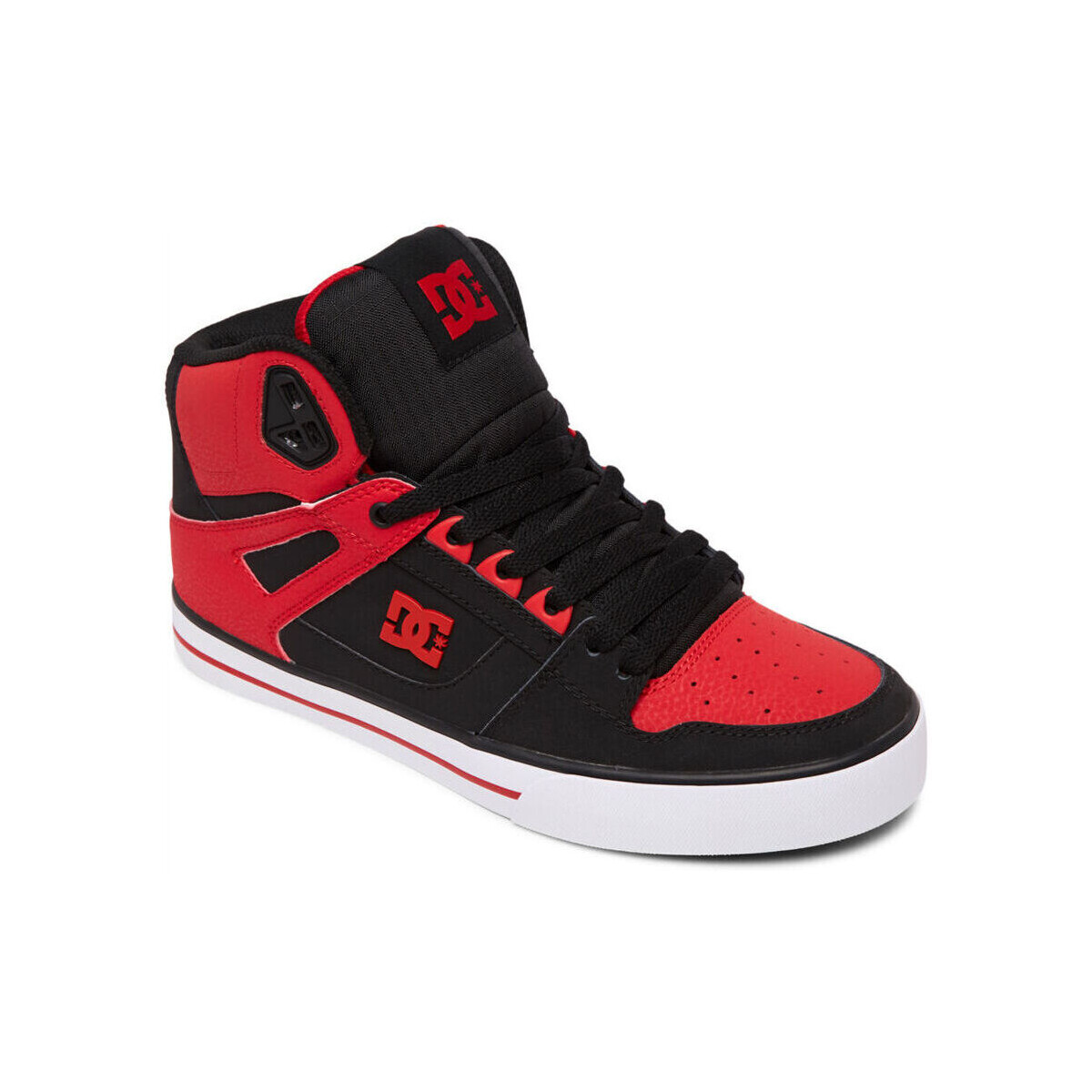 Schuhe Herren Sneaker DC Shoes Pure high-top wc ADYS400043 FIERY RED /WHITE/BLACK (FWB) Rot