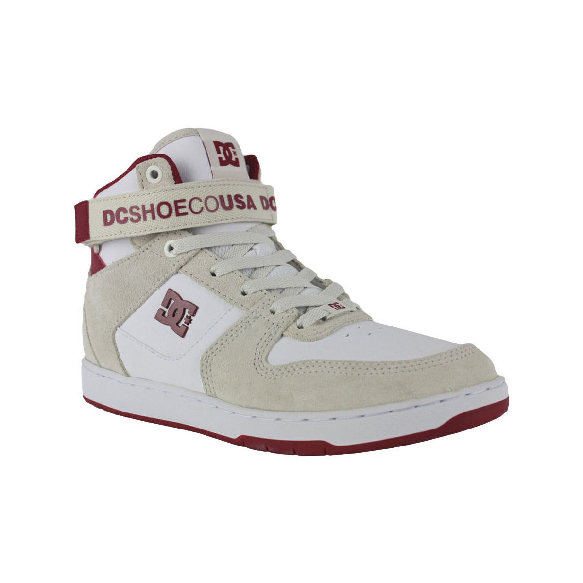 Schuhe Herren Sneaker DC Shoes Pensford ADYS400038 TAN/RED (TR0) Rot