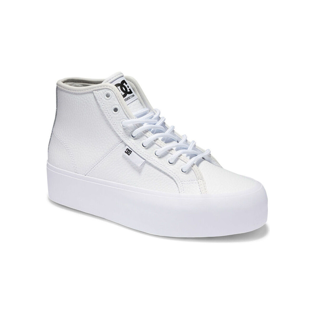 Schuhe Damen Sneaker DC Shoes Manual hi wnt ADJS300286 WHITE/WHITE (WW0) Weiss