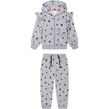 Kleidung Mädchen Kleider & Outfits Minoti Pullover und Jogginghose für Mädchen ( 3m-3y ) Grau