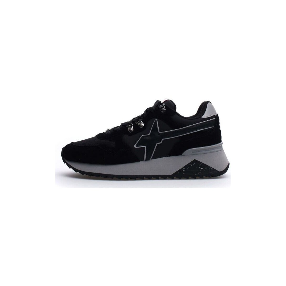 Schuhe Herren Sneaker W6yz YAK-M. 2015185 07 0A01-BLACK Schwarz