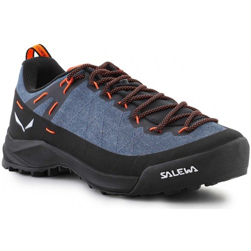 Schuhe Herren Sneaker Low Salewa Wildfire Canvas Blau