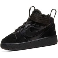 Schuhe Jungen Sneaker Nike Low Court Borough Mid 2 Baby/ CQ4027/001 Schwarz