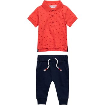 Kleidung Jungen Kleider & Outfits Minoti für Jungen T-Shirt und Hose ( 3m-3y ) Blau