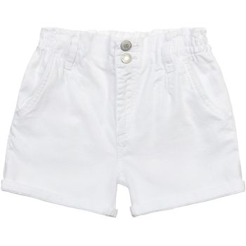 Kleidung Mädchen Shorts / Bermudas Minoti für Mädchen Shorts ( 1y-14y ) Weiss