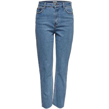 Kleidung Damen Jeans Only 15171550 EMILY-LIGHT BLUE DENIM Blau