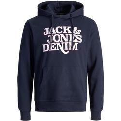 Kleidung Herren Sweatshirts Jack & Jones  Blau