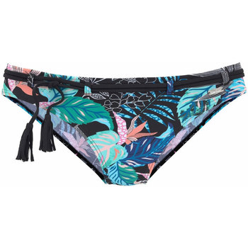 Kleidung Damen Bikini Ober- und Unterteile Lascana Smash  Gürtel-Badeanzug-Strümpfe Multicolor
