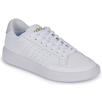 Schuhe Damen Sneaker Low Adidas Sportswear NOVA COURT Weiss / Beige