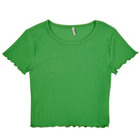 Kleidung Mädchen T-Shirts Only KOGNELLA S/S O-NECK TOP NOOS JRS Grün
