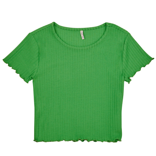 Kleidung Mädchen T-Shirts Only KOGNELLA S/S O-NECK TOP NOOS JRS Grün