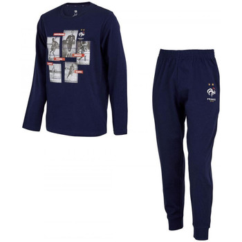 Kleidung Jungen Pyjamas/ Nachthemden FFF F21065 Blau