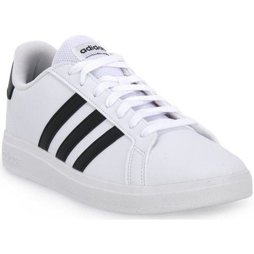 Schuhe Jungen Sneaker adidas Originals GRAND COURT 2 K Weiss