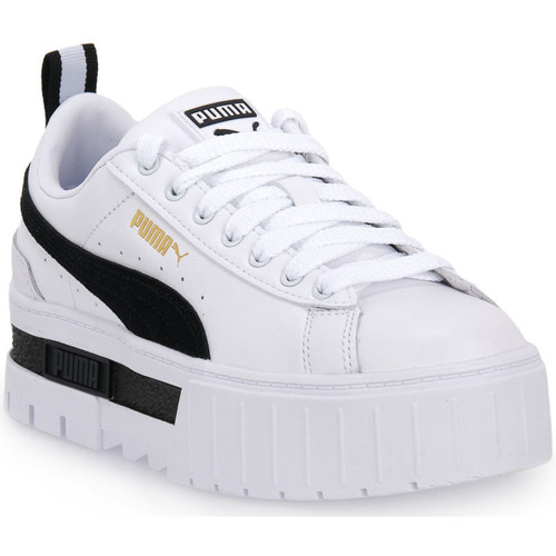 Schuhe Damen Sneaker Puma 01 MAYZE LTH CLASSIC Weiss