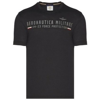Kleidung Herren T-Shirts Aeronautica Militare TS1942J53834300 Schwarz