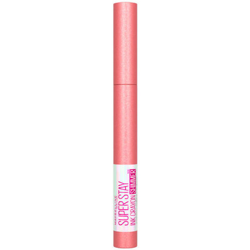 Beauty Damen Lippenstift Maybelline New York Superstay Ink Crayon Shimmer 185-piec Of Cake 
