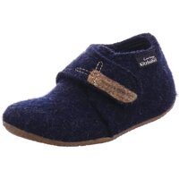 Schuhe Jungen Babyschuhe Kitzbuehel Hausschuhe Baby-Klett nacht 1609-590 blau