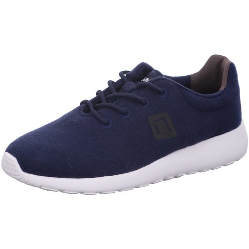 Schuhe Herren Derby-Schuhe & Richelieu Nanga Schnuerschuhe Wool Sneaker Men 0467-32 Blau