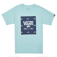 Kleidung Jungen T-Shirts Vans PRINT BOX KIDS Blau