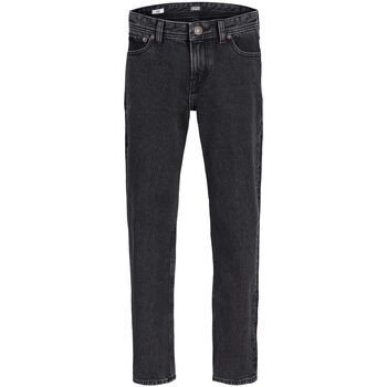 Kleidung Jungen Jeans Jack & Jones 12217782 JJICHRIS-BLACK Schwarz