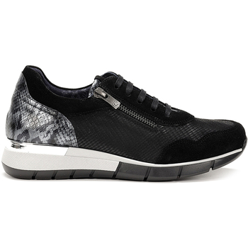 Schuhe Herren Sneaker Low Fluchos SPORT  XANET D8678 Schwarz
