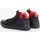 Schuhe Herren Sneaker High Guess Sneaker red classic Schwarz