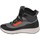 Schuhe Kinder Sneaker High 4F FWINM007 Schwarz, Grau