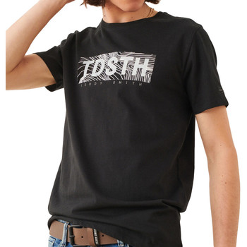Kleidung Damen T-Shirts & Poloshirts Teddy Smith 11015725D Schwarz