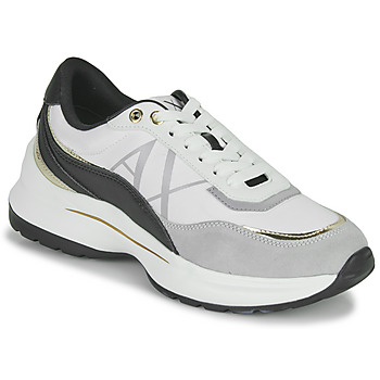 Schuhe Damen Sneaker Low Armani Exchange XV577-XDX100 Weiss / Grau / Schwarz