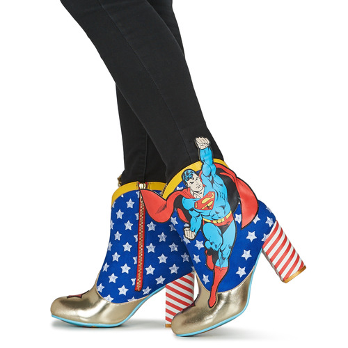 Irregular Choice STRONGER TOGETHER Blau / Rot / Gold