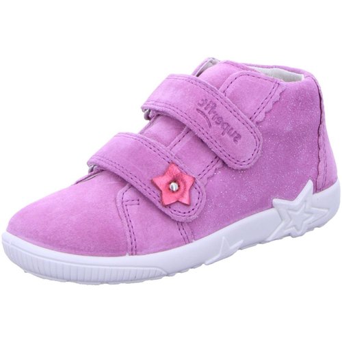 Schuhe Mädchen Babyschuhe Superfit Klettstiefel STARLIGHT 1-006442-8500 Violett
