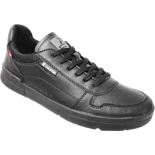 Schuhe Herren Sneaker Low Rieker 07101 Schwarz