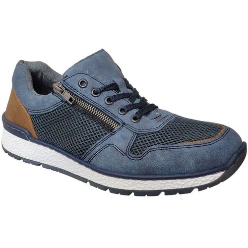 Schuhe Herren Sneaker Low Rieker B9006 Blau