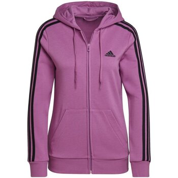 Kleidung Damen Sweatshirts Adidas Sportswear Sport W 3S FT FZ HD HL2061 Violett