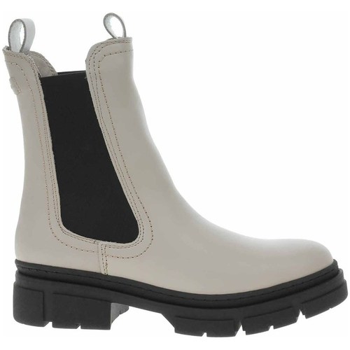 Schuhe Damen Low Boots Tamaris 112590129202 Grau, Weiß