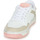 Schuhe Damen Sneaker Low Philippe Model LYON LOW WOMAN Weiss / Rosa / Gelb