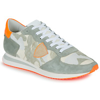 Schuhe Herren Sneaker Low Philippe Model TRPX LOW MAN Camouflage / Kaki / Orange