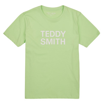 Kleidung Jungen T-Shirts Teddy Smith TICLASS 3 MC JR Grün