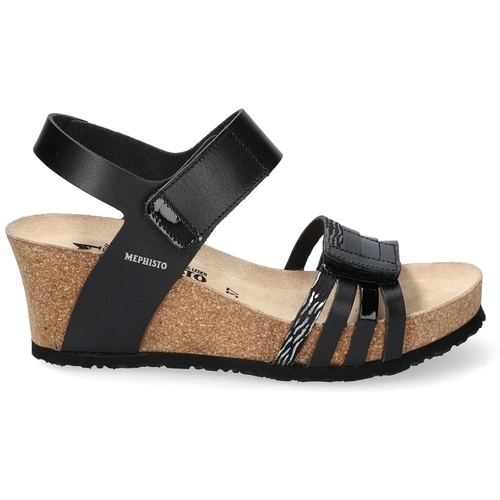 Schuhe Damen Tennisschuhe Mephisto LUCIA Schwarz