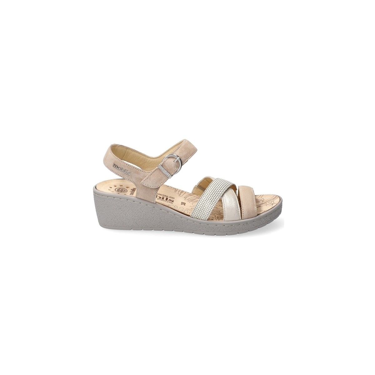 Schuhe Damen Tennisschuhe Mobils PIETRA Beige