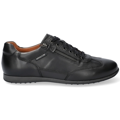 Schuhe Herren Tennisschuhe Mephisto LEON Schwarz