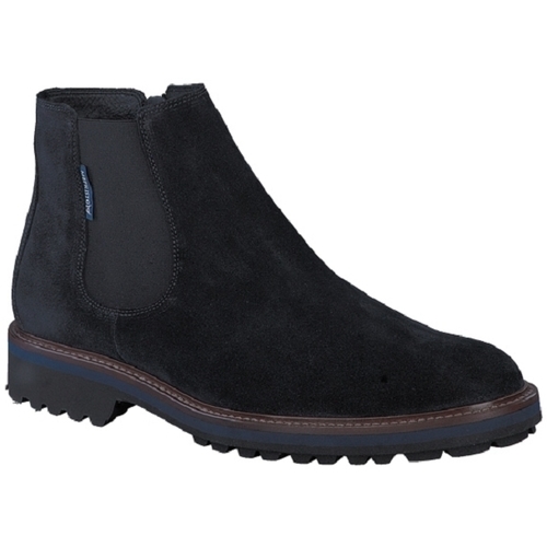 Schuhe Herren Tennisschuhe Mephisto BENSON Blau