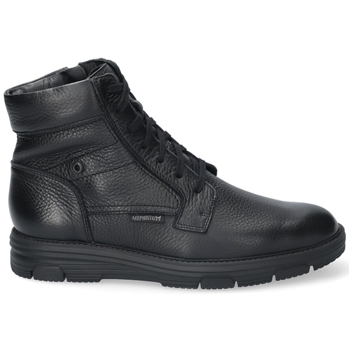 Schuhe Herren Tennisschuhe Mephisto CAMERON Schwarz