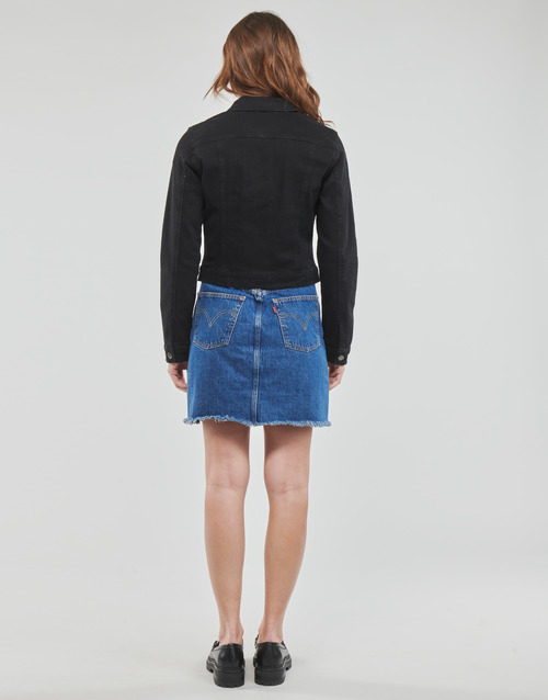 Vero Moda VMLUNA LS SLIM DNM JACKET MIX GA NOOS Schwarz